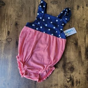 NEW 4th of July Baby Girl Romper 24 Months